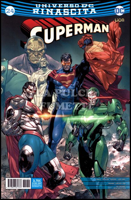 SUPERMAN #   139 - SUPERMAN 24 - RINASCITA